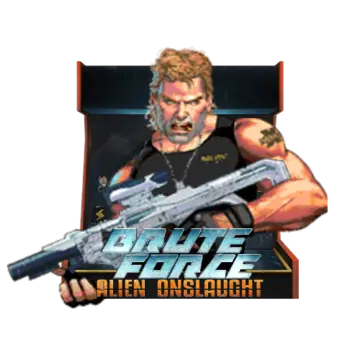 JAIHO777 Brute Force Alien Onslaught slot game cover
